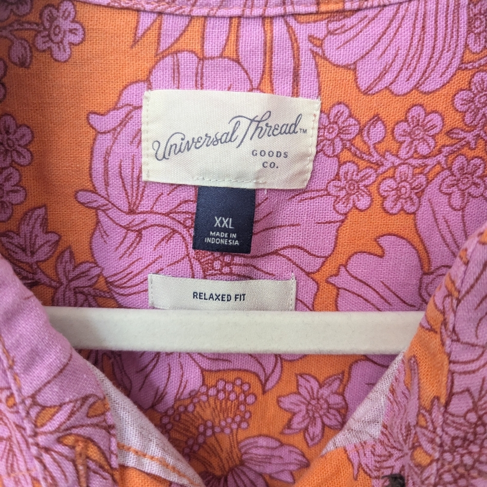 Universal Thread Linen Blend Blouse - Picture 7 of 10
